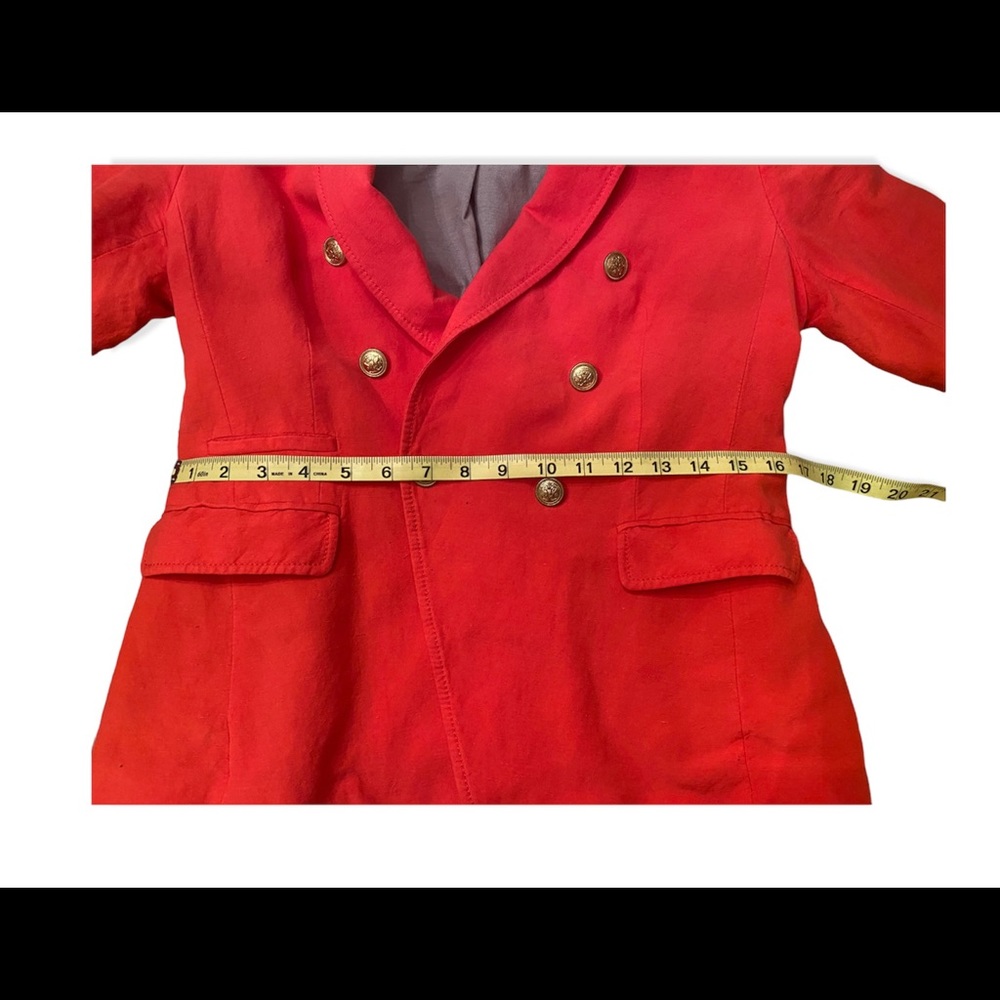 Banana Republic Women’s Coral blazer size 6 - Picture 8 of 10